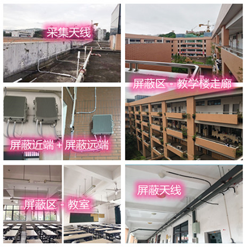  金湾某中学考场屏蔽案例（数字信令级）